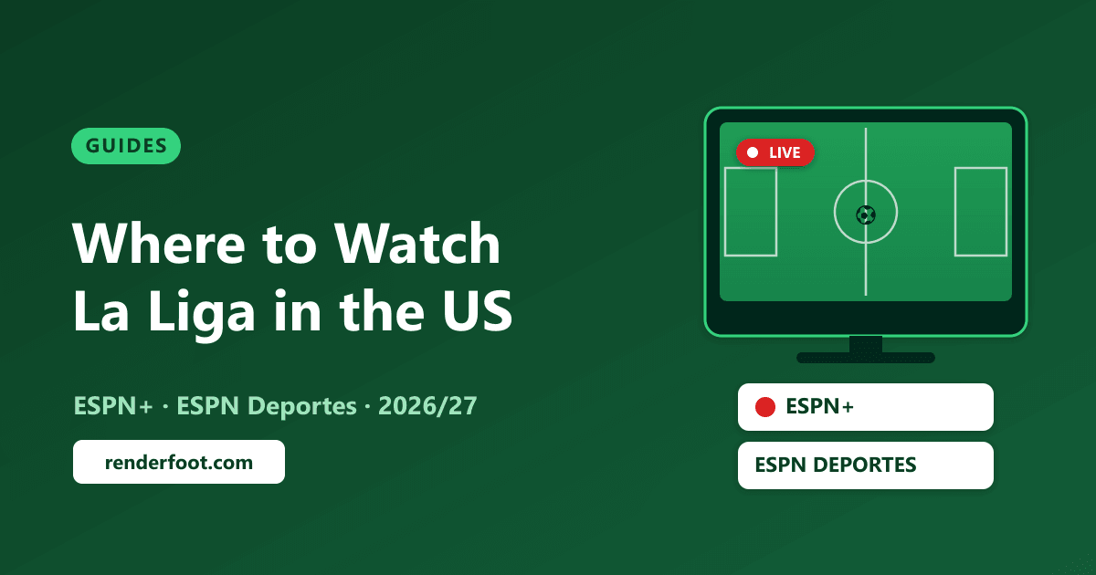 Where to Watch La Liga in the USA (2026/27): ESPN+, Channels & Free Options