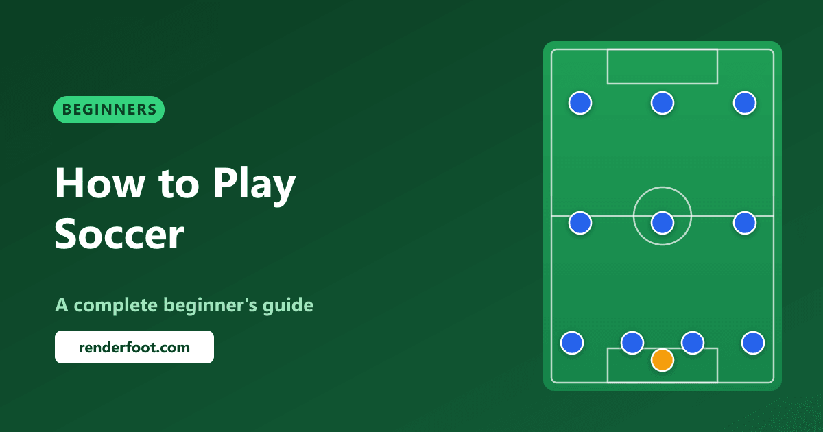 How to Play Soccer: A Complete Beginner's Guide