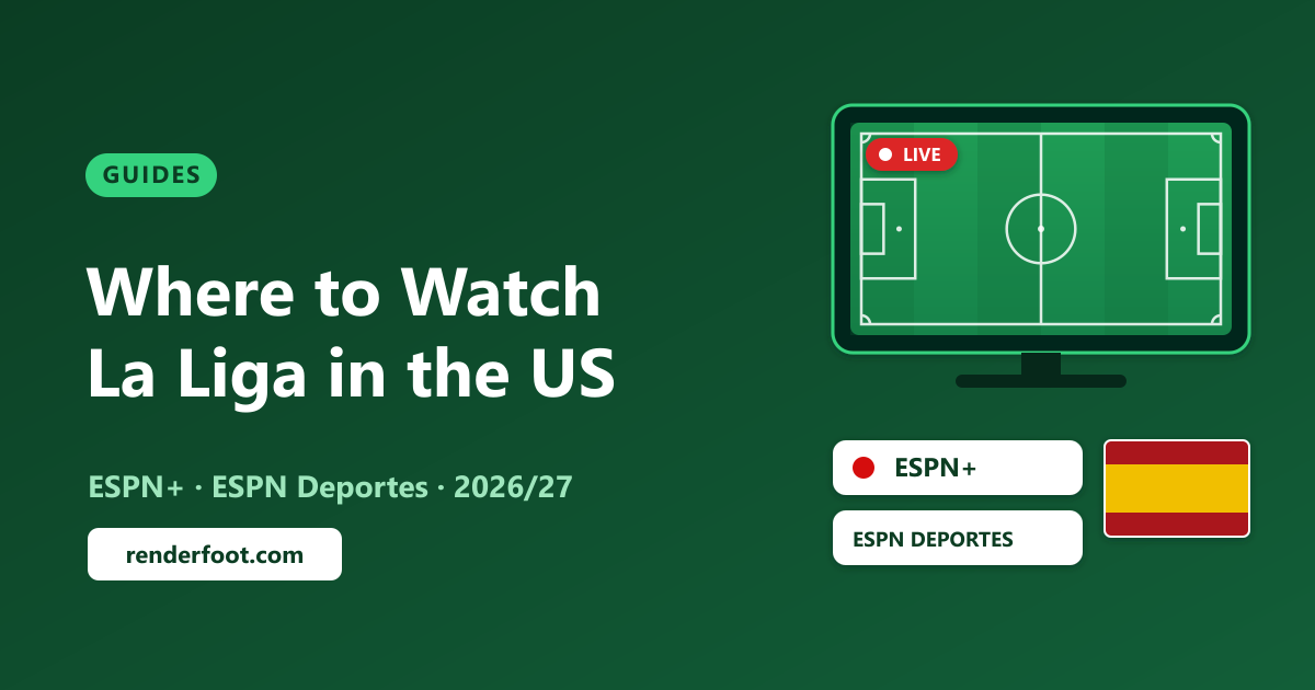 Where to Watch La Liga in the USA (2026/27): ESPN+, Channels & Free Options