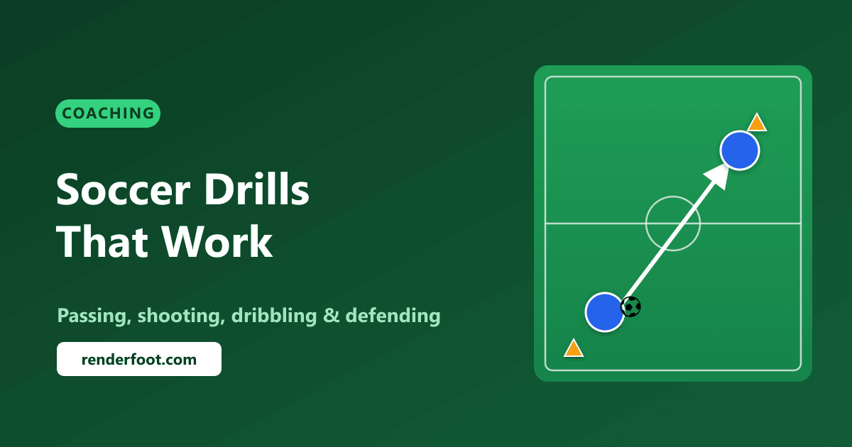 Soccer Drills: 12 Best Drills for Every Skill (With Diagrams)